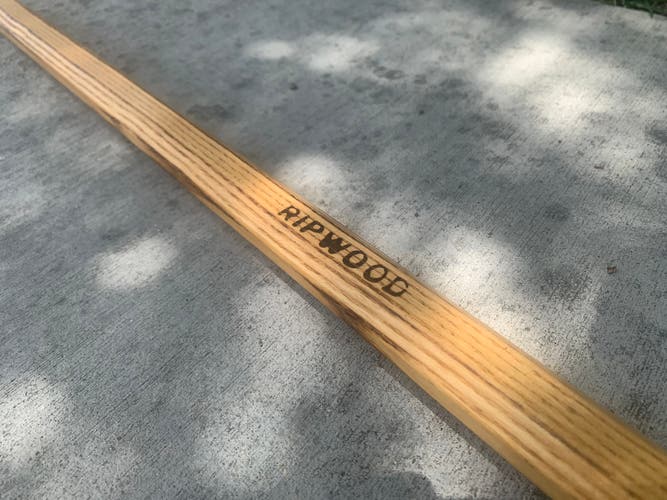 Ripwood Solid Wood Attack/Middie Lacrosse Shaft/Stick