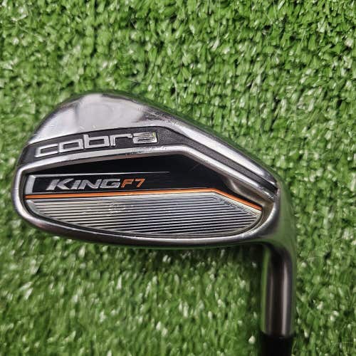 Cobra King F7 Pitching Wedge PW Right Handed Stock Stiff Steel Shaft RH