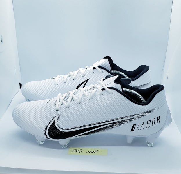 Nike Vapor Edge 360 Football Cleats Men's Size 13 WIDE White / Black DO1145-100