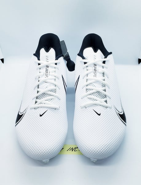 Nike Vapor Edge 360 Football Cleats Men's Size 13 WIDE White / Black DO1145-100