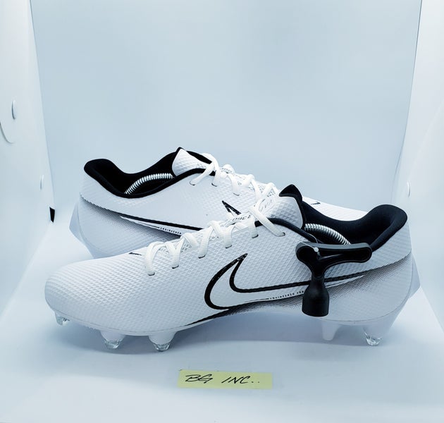 Nike Vapor Edge 360 Football Cleats Men's Size 13 WIDE White / Black DO1145-100