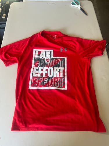 University of Utah Lacrosse Team Issued “Effort” Shirt