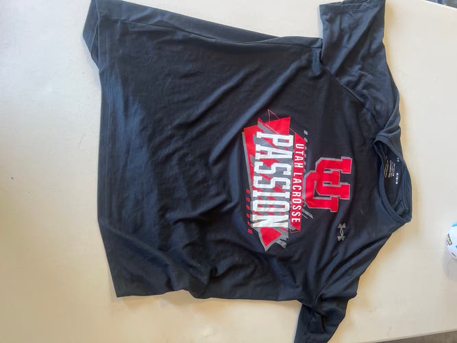 University of Utah Lacrosse Team Issued “passion” shirt
