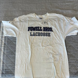 Signed Powell brothers lacrosse shirt