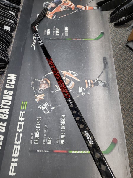 P90 | 95 Flex NEW! Senior CCM JetSpeed Team Right Handed Hockey Stick P90 Pro Stock