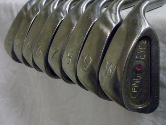 Ping Eye 2 Irons Set 3-PW Red (Steel ZZ-Lite, STIFF) Golf Clubs