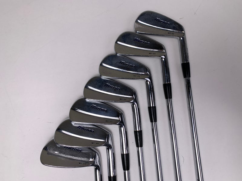 Mizuno MP 33 Iron Set 3-PW Precision Rifle FCM 6.0 Stiff Steel Mens No 8 iron RH