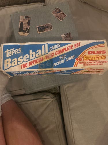 Complete set 1993 Topps baseball cards