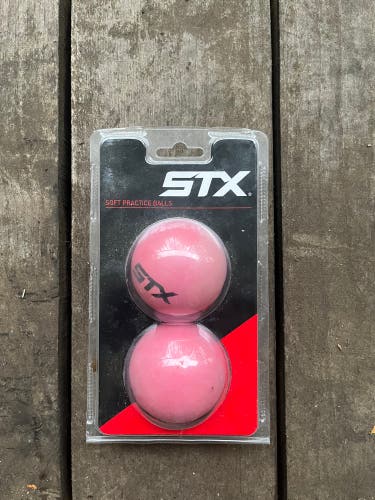 New STX 2 Pack Soft Lacrosse Practice Ball