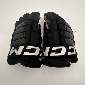 Lightly Used CCM 14" Black Pro Stock HG97 Gloves