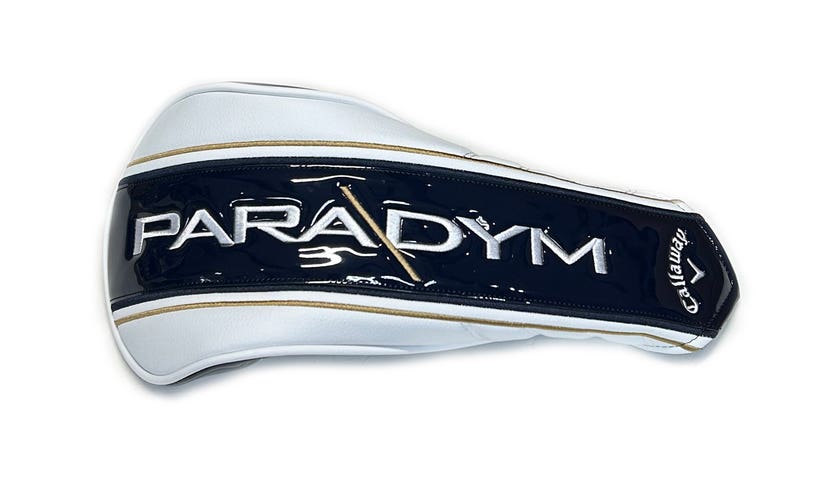 Callaway Golf Paradym White/Navy/Gold Driver Headcover