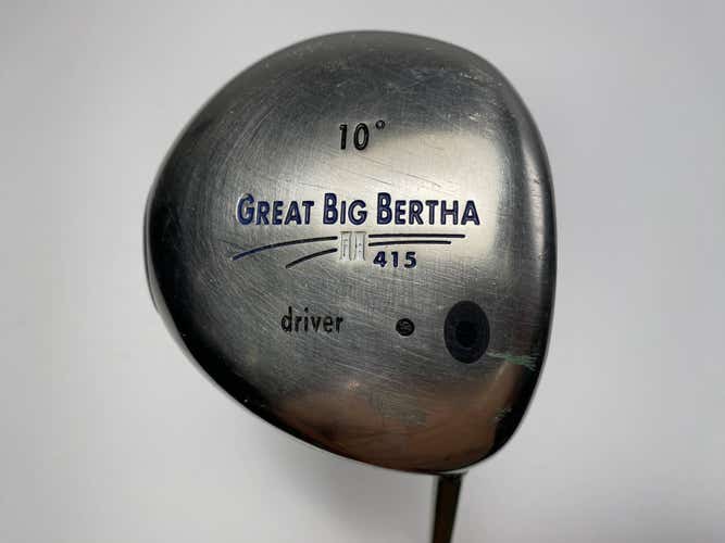 Callaway Great Big Bertha II 415 Driver 10* Aldila NV Green Stiff Graphite RH