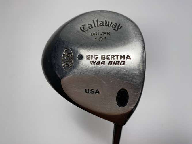 Callaway Big Bertha Warbird Driver 10* RCH 90 Regular Graphite Mens RH