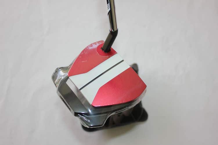 NEW TAYLORMADE SPIDER GTx SLANT NECK PUTTER - 35" - RED