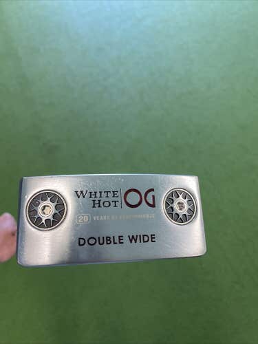 Used LH Odyssey White Hot OG Double Wide 33” Putter