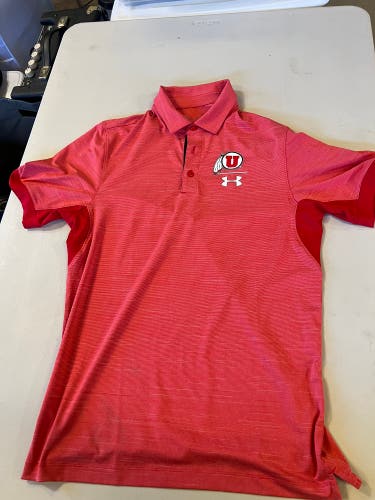 University of Utah Lacrosse Team Issued Polo (small)