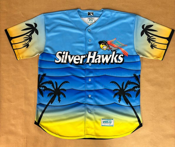 South Bend Silver Hawks Jersey size Adult Large