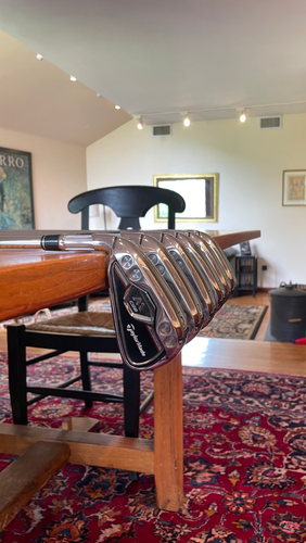 Used Men's TaylorMade M CGB Left Hand Iron Set Regular Flex Steel Shaft 5-9.PW