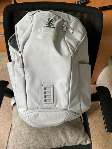 Gray New Loyola Lacrosse Large/Extra Large Under Armour Backpack