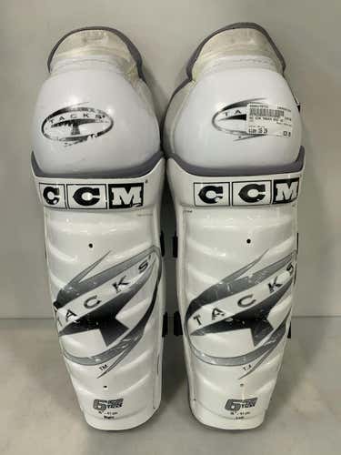 Used Ccm Tacks 652 16" Hockey Shin Guards
