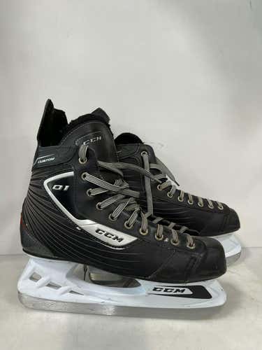 Used Ccm Custom 01 Senior 11 Ice Hockey Skates