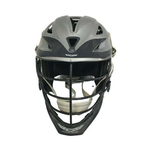Used Cascade R Grey Navy One Size Lacrosse Helmets
