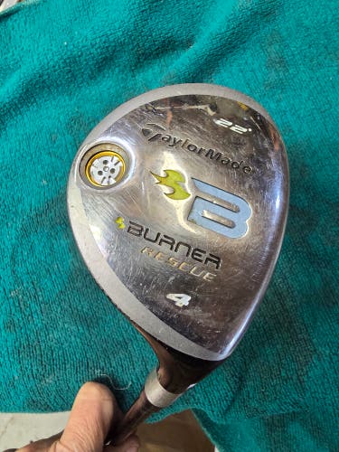 Used Women's TaylorMade Burner Rescue Right Handed Hybrid Ladies Flex 4H