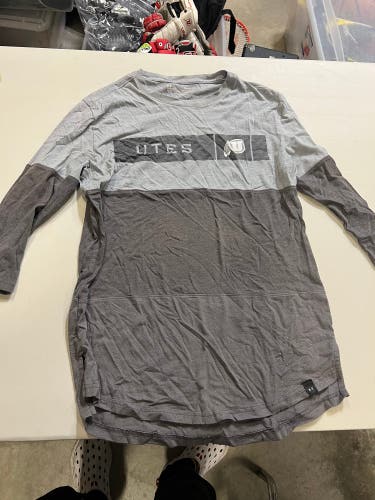 University of Utah Lacrosse Gray 3/4th Sleeve (small)