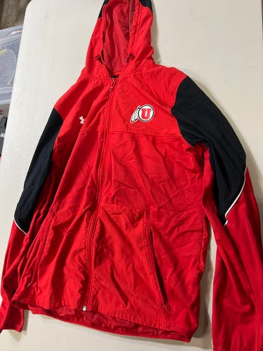 University of Utah Lacrosse Team Issued Travel Jacket (medium)