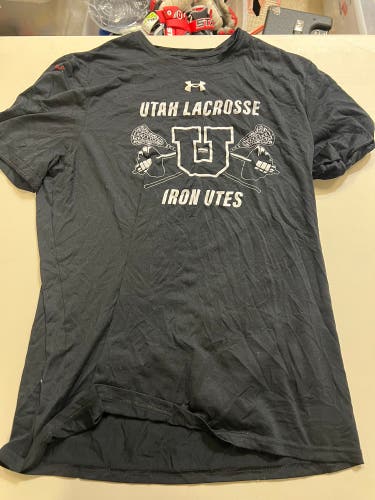 Utah Lacrosse Iron Utes T-Shirt (medium)