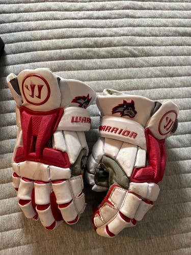 Used Warrior Large Lacrosse Gloves