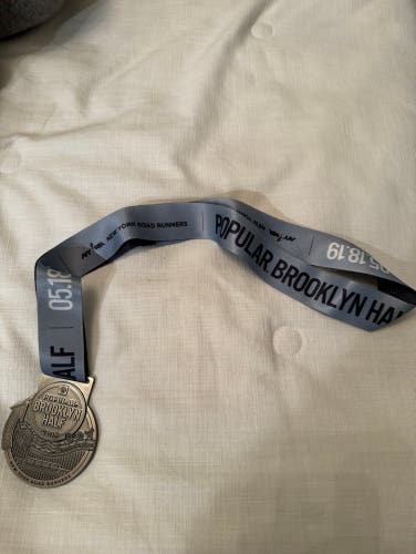 2019 NYRR Brooklyn Half-Marathon Official Finisher Medal