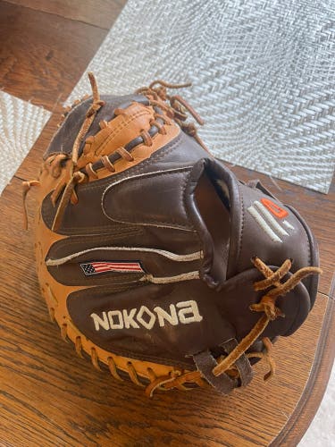 Nokona 32 inch catcher’s mitt
