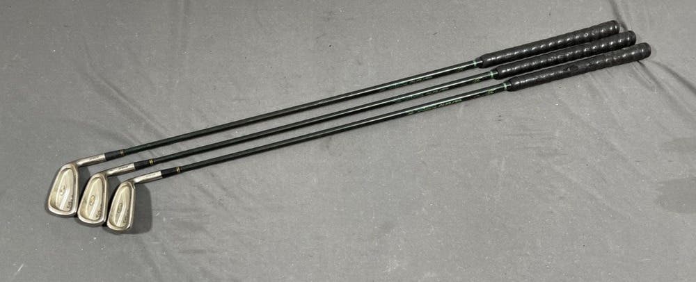 King Cobra Senior Oversize Right Handed 5 7 & 9 Irons 33" Autoclave Shafts