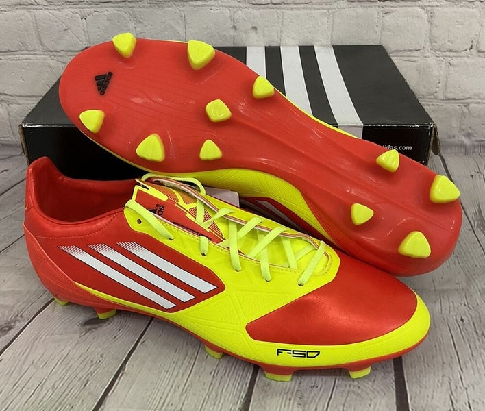 Adidas V24845 F30 TRX FG SYN Mens Soccer Cleats High Energy White Electric US 12