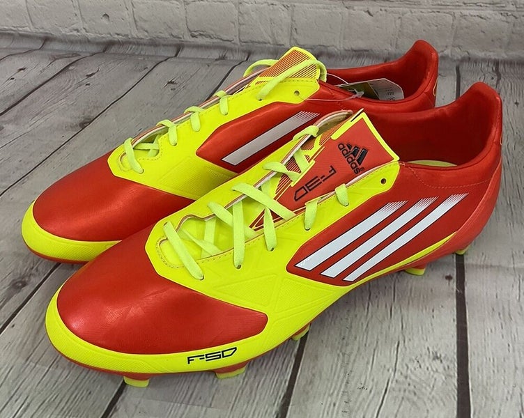 Adidas V24845 F30 TRX FG SYN Mens Soccer Cleats High Energy White Electric US 12