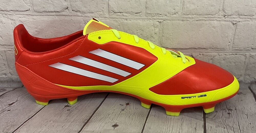 Adidas V24845 F30 TRX FG SYN Mens Soccer Cleats High Energy White Electric US 12