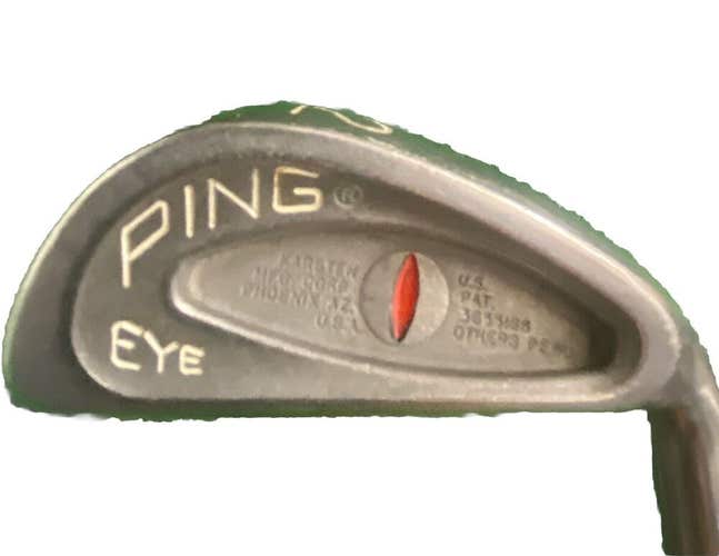 Ping Eye 2 Iron Red Dot 1* Flat ZZ Lite Stiff Steel 39" Good Grip Men's RH Nice