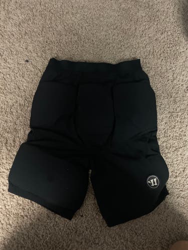 Black Used  Warrior Compression Shorts