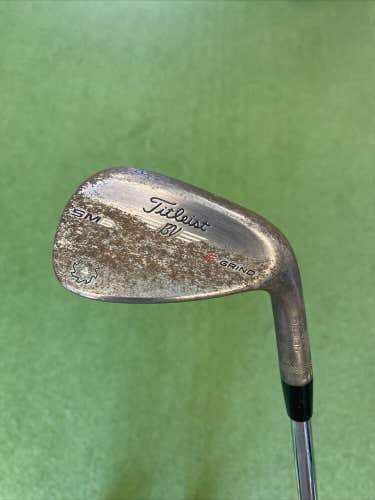 Used RH Titleist Vokey SM6 Spin Milled Tour Issue 48* Gap Wedge Project X LZ