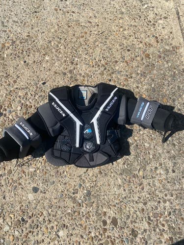 Used Large Vaughn Velocity V9 Goalie Chest Protector