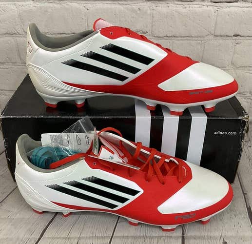 Adidas V23933 F30 TRX FG Women's Soccer Cleats White Black Red US Size  10