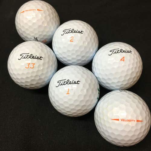 Titleist Velocity.....5 Dozen Premium AAA Used Golf Balls