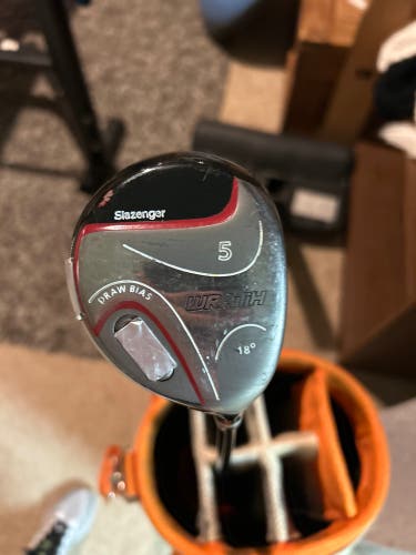 Used Men's Slazenger Right Handed Uniflex 5 Wood Wrath Fairway Wood