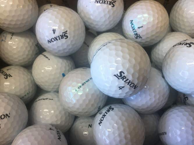 Srixon Q-Star       4 Dozen Premium White AAA Used Golf Balls