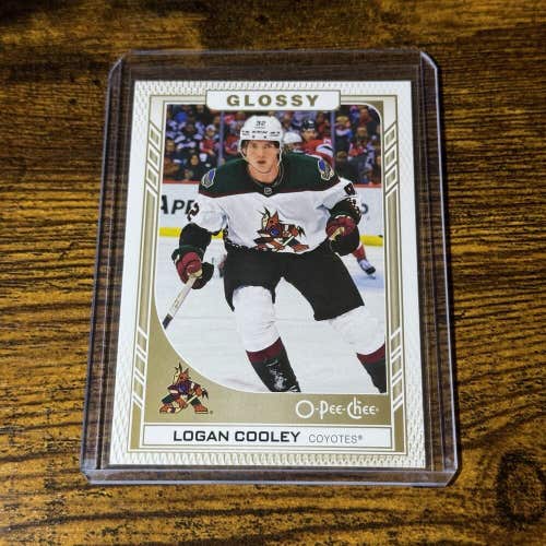 Logan Cooley Arizona Coyotes 23-24 NHL Upper Deck OPC Glossy Gold Base #R-45