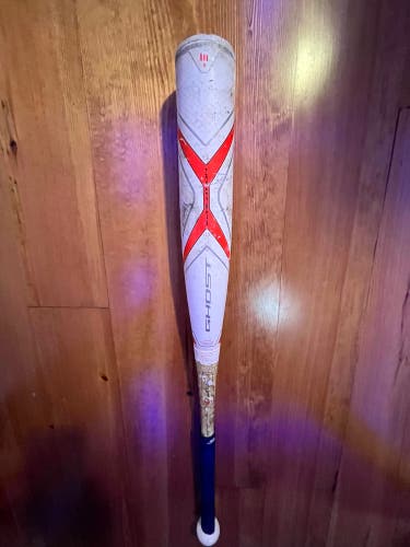 Used 2018 Easton BBCOR Certified Composite 25 oz 30" Ghost X Bat