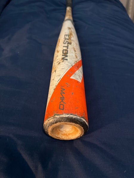 Used  Easton BBCOR Certified Alloy 30 oz 33" Mako Bat