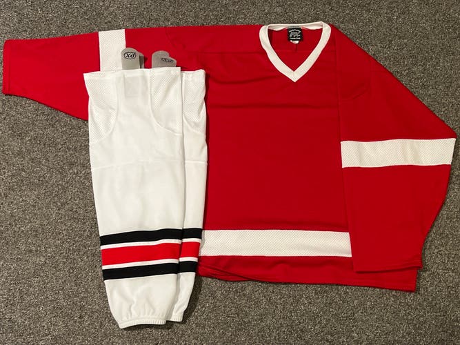 Hockey Practice Jersey And Socks