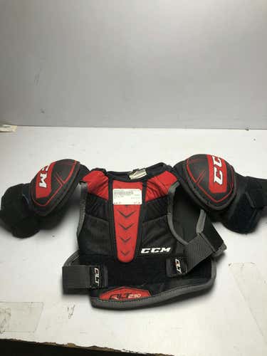 Used Ccm Qlt230 Sm Ice Hockey Shoulder Pads